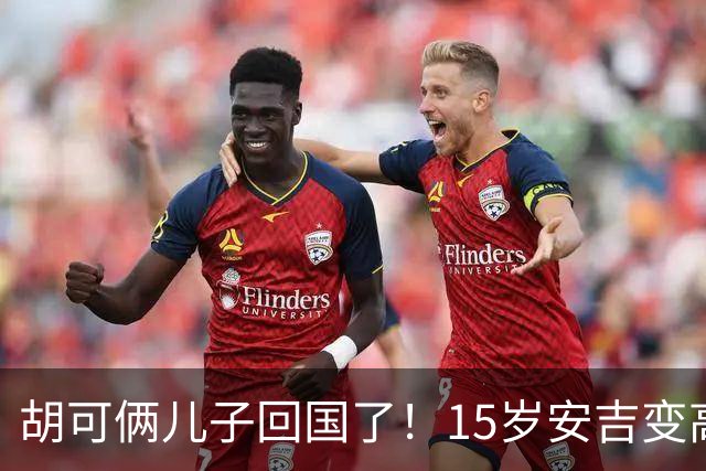 胡可俩儿子回国了！15岁安吉变高冷很装，小鱼儿被妈妈亲脸好害羞